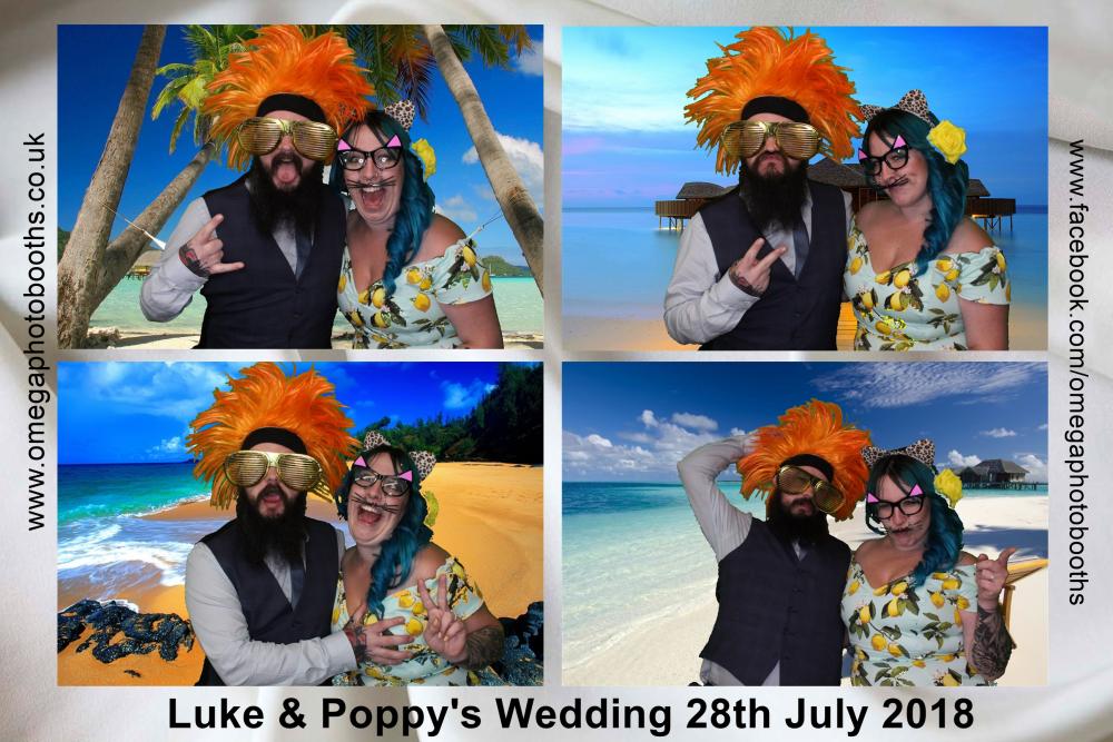 Luke & Poppy's Wedding | View more photos from the event at gallery.omegaphotobooths.co.uk/u/Omega-Photobooths/Luke-Poppys-Wedding